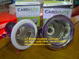 Kap Lampu Downlight E27 CARDILITE